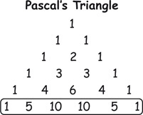 Pascal's triangle.