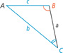 Triangle A B C with standard side lengths. Given angles A and B, find side length b.