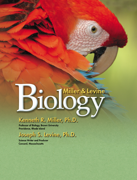 The cover page of the book 'Biology' by Miller and Levine.