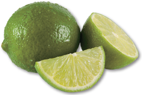 2 Tahiti limes.