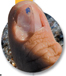 A slime on thumb nail.