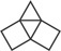 A net has a triangle in the center with squares on two sides and a triangle on one side.