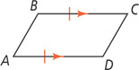 Quadrilateral ABCD has sides BC and AD congruent and parallel.