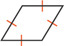 A parallelogram has all sides congruent.