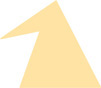 A figure is shaped like a triangle with smaller triangle extending down to the left from the top of the left side.