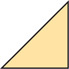 A small triangle.