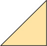 A large triangle.