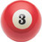 A billiards ball is a small sphere.