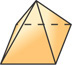 A pyramid has vertex centered over the base.