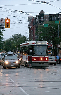 Streetcars are a form of mass transportation that can be used to conserve energy resources.